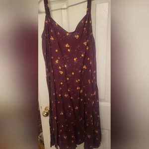 Old Navy Cami floral dress sz L NWOT